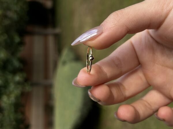 14 AYAR ALTIN KALP YÜZÜK