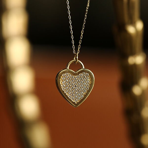 Full of Love Altın Kolye