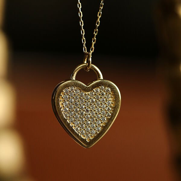 Full of Love Altın Kolye