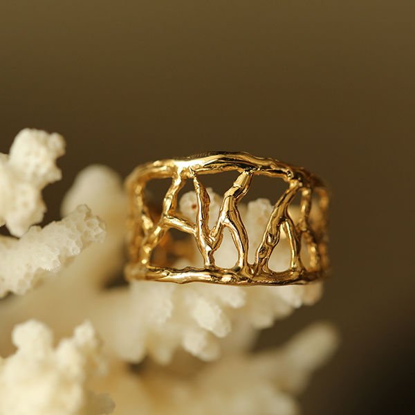 Lines Altın Yüzük