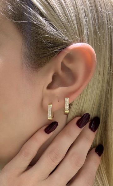 14 ayar altın taşlı halka