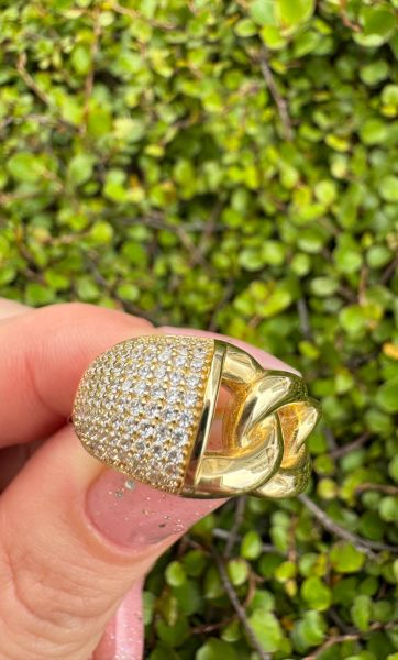 14 ayar tasarım yüzük