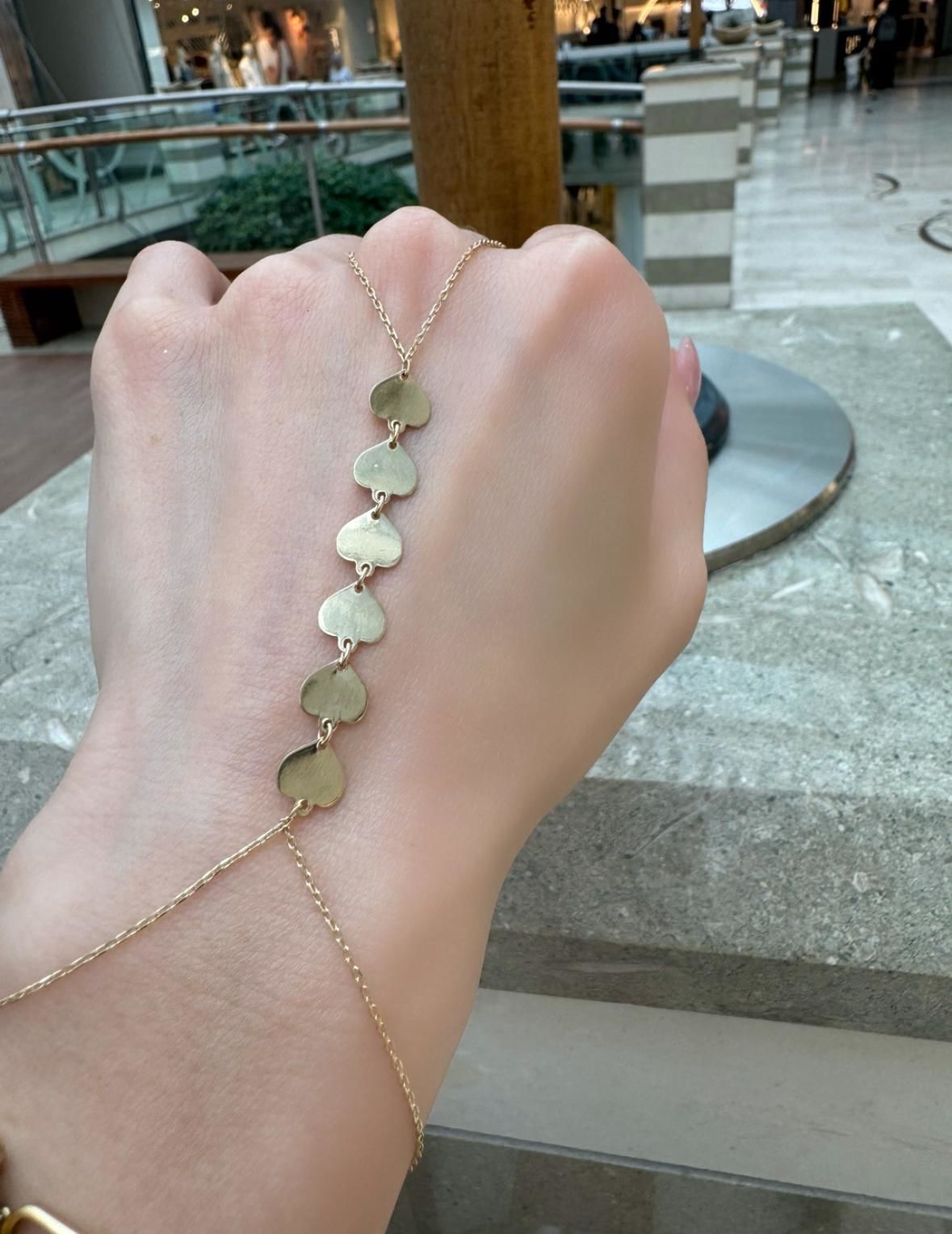 14 ayar altın kalp modelli şahmeran