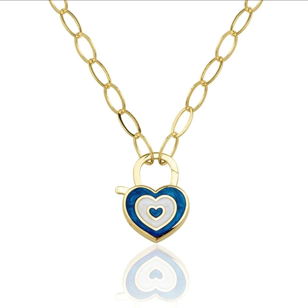 Tasarım Nazarlikli Altın Kolye