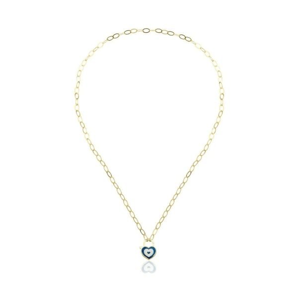 Tasarım Nazarlikli Altın Kolye