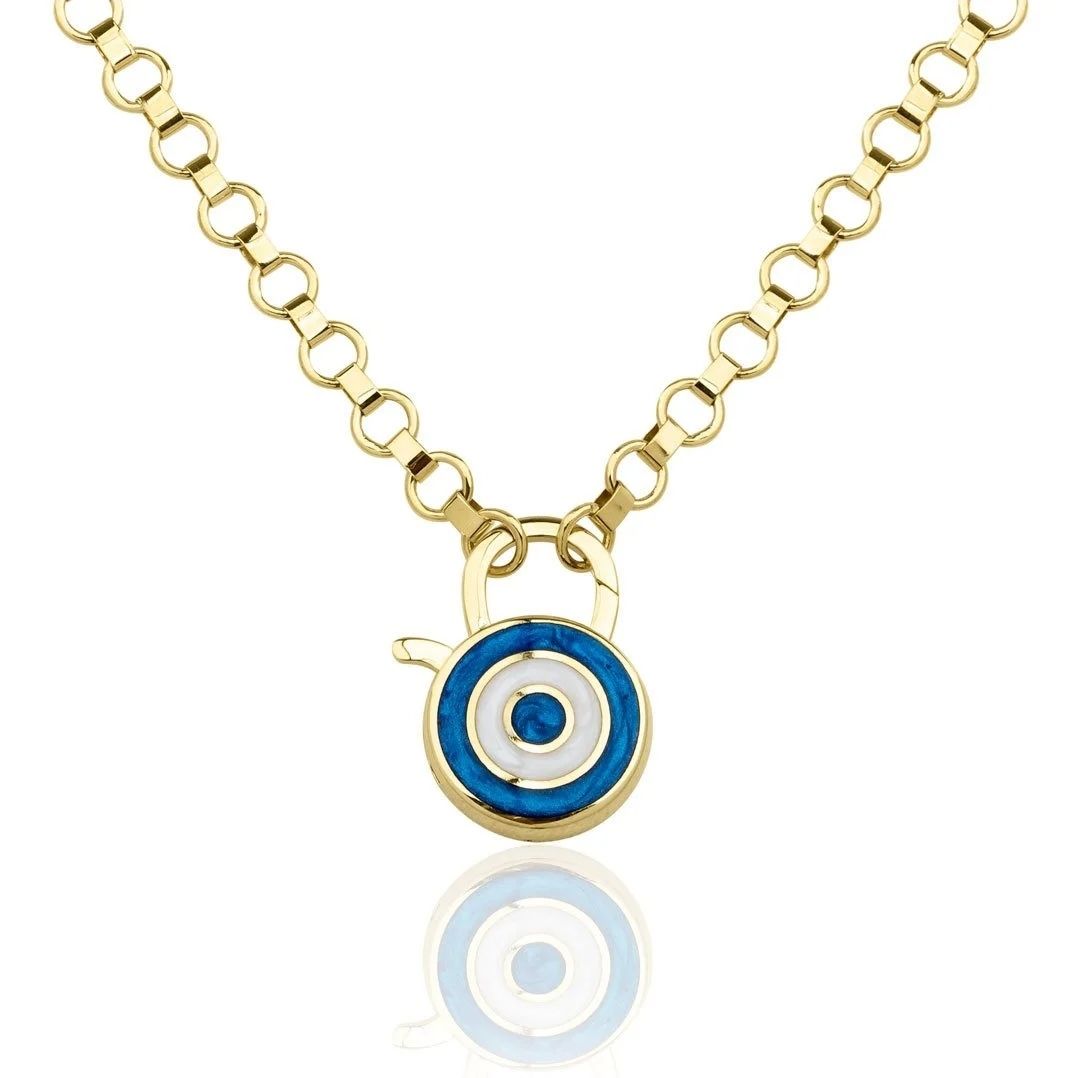 Tasarım Altın Nazarlık Kolye