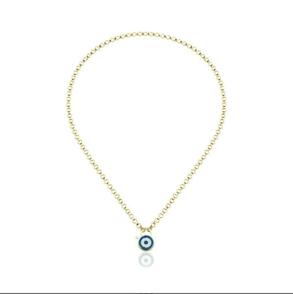 Tasarım Altın Nazarlık Kolye