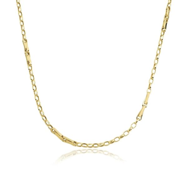 14 ayar altın erkek zincir kolye