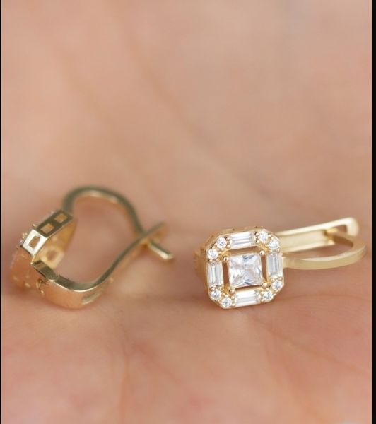 14 Ayar Baget Altın Kupe