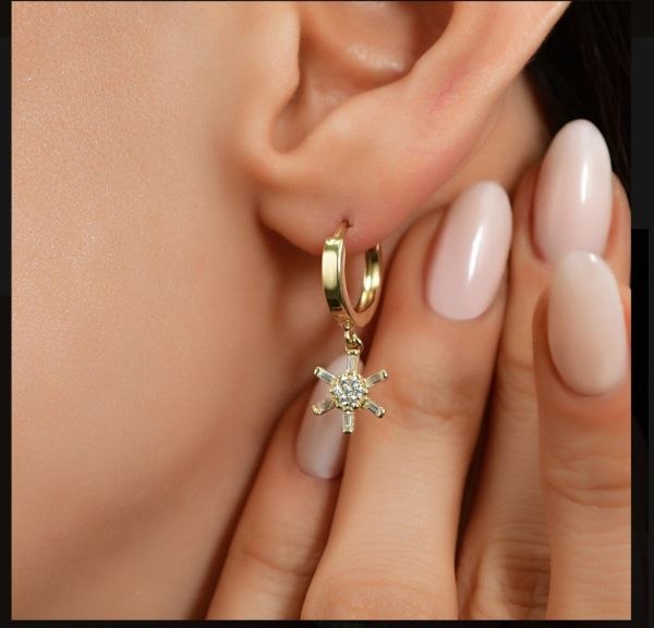 14 Ayar Halka Tasarım Kupe