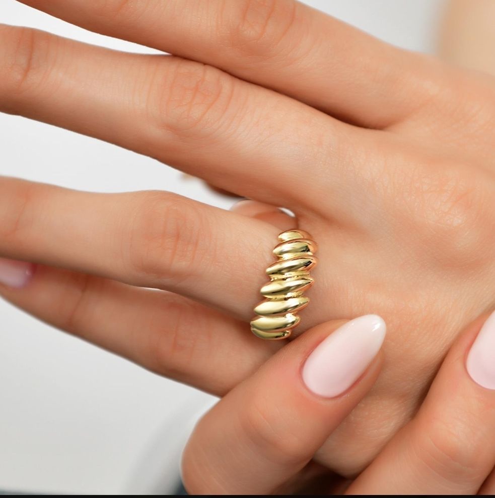 Altın Oyster3 yüzük