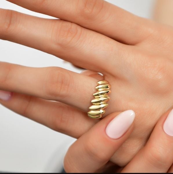 Altın Oyster3 yüzük