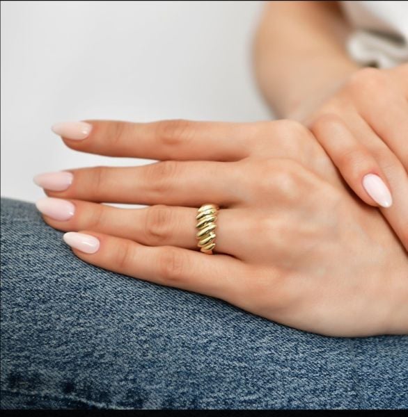 Altın Oyster3 yüzük