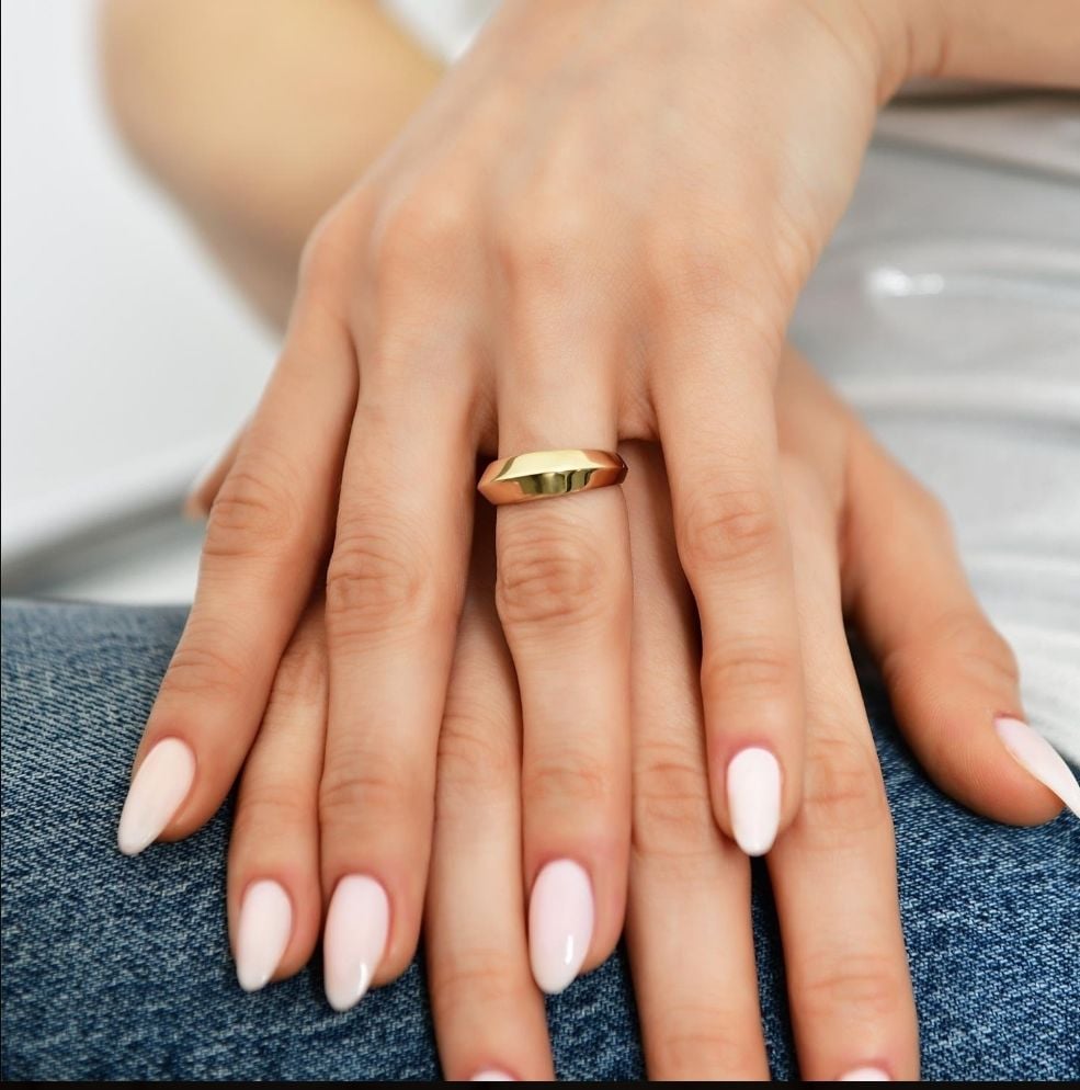 Altın Elise Klasik Tasarım Yüzük