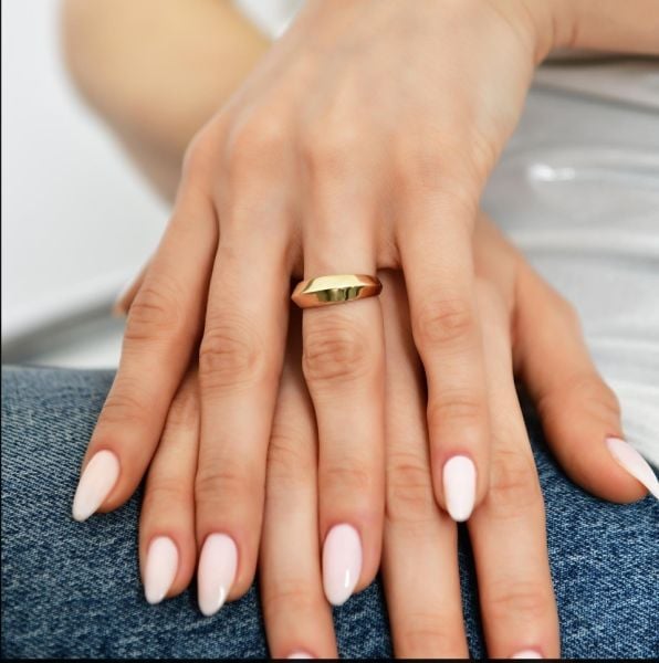 Altın Elise Klasik Tasarım Yüzük