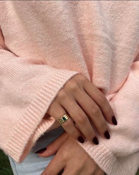 14 Ayar Verde Yüzük