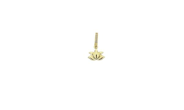 Lotus Taşlı Charm