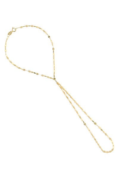 14 Ayar Altın Sade Zincirli Şahmeran