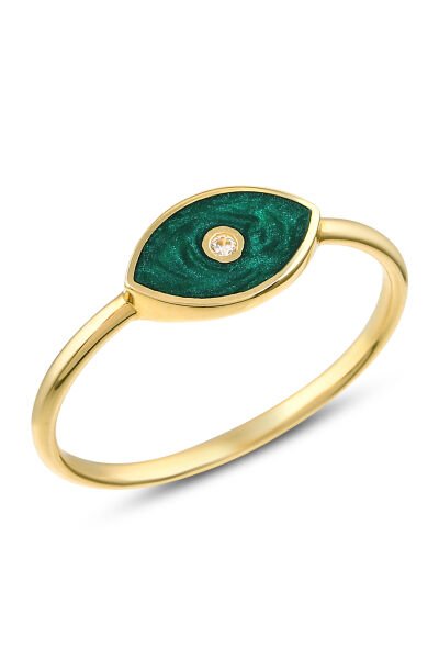 14 Ayar  Aura Mint  Tasarım  Yüzük