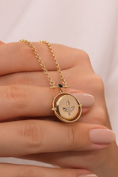 14 Ayar Dual Soul Dönence Kolye