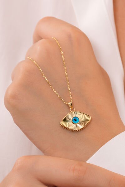 14 Ayar Etarnal Eye Nazarlık Kolye