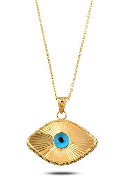 14 Ayar Etarnal Eye Nazarlık Kolye