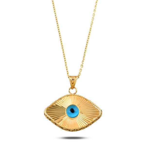 14 Ayar Etarnal Eye Nazarlık Kolye