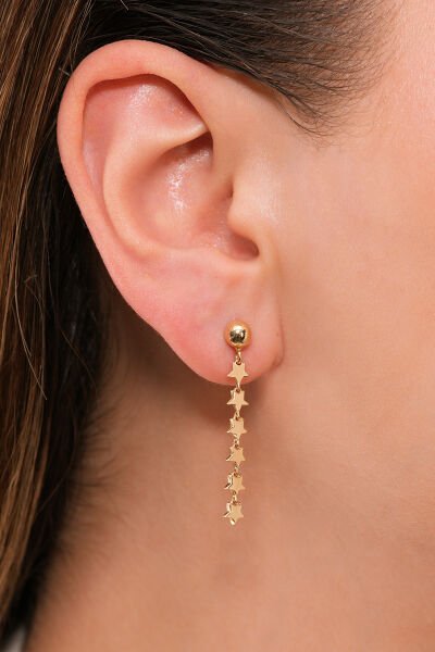 14 Ayar Starlight Altın Küpe