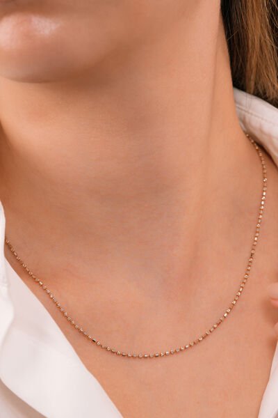 14 Ayar Soft Glow Altın Zincir