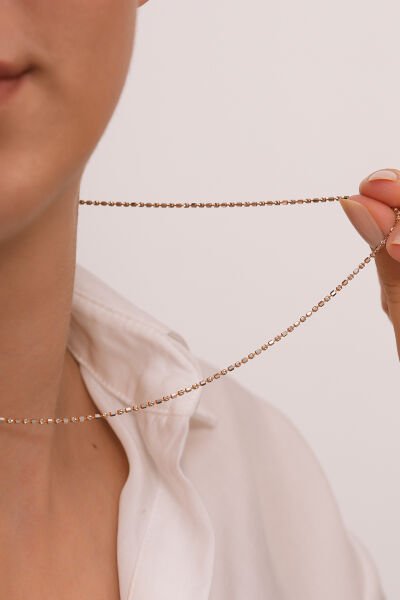 14 Ayar Soft Glow Altın Zincir