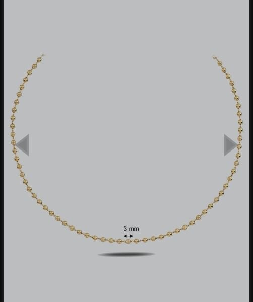 14 Ayar  Milo Choker  Kolye