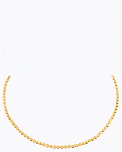 14 Ayar Luna Lıne Choker