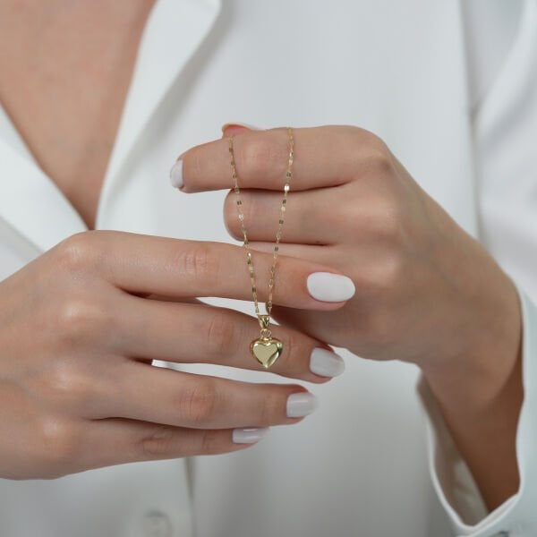 14  AYAR KALPLİ KOLYE