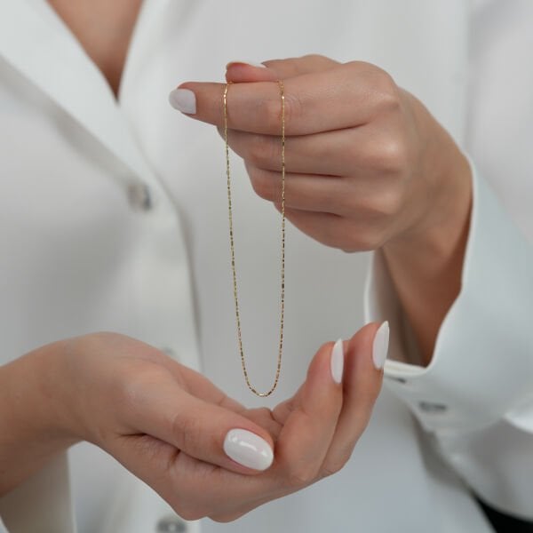 14 AYAR SADE TASARIM ZİNCİR