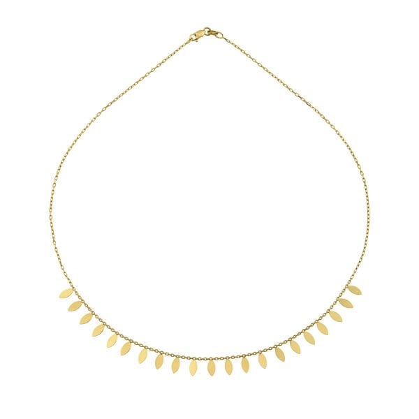 14 AYAR PULLU TASARIM KOLYE