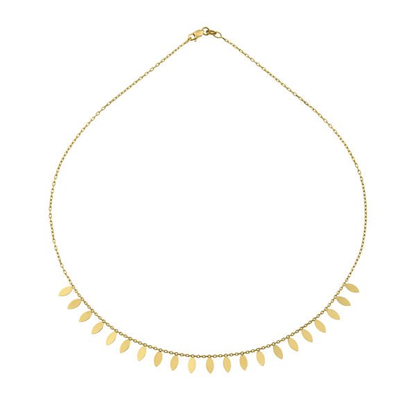 14 AYAR PULLU TASARIM KOLYE