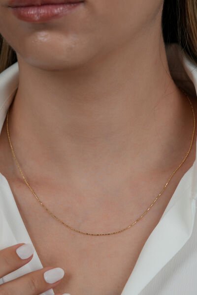 14 AYAR İKİLİ KOLYE